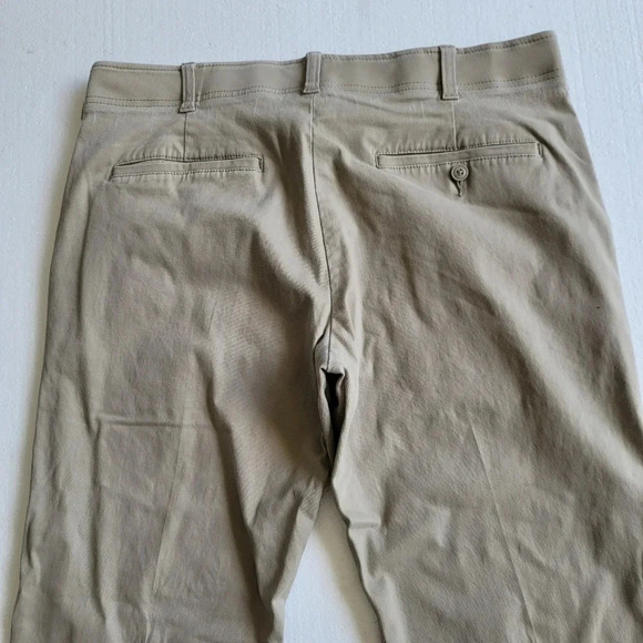 Lee Mens Performance Series Comfort Regular Straight Pant Original Khaki 36 x 30 - Picture 4 of 12
